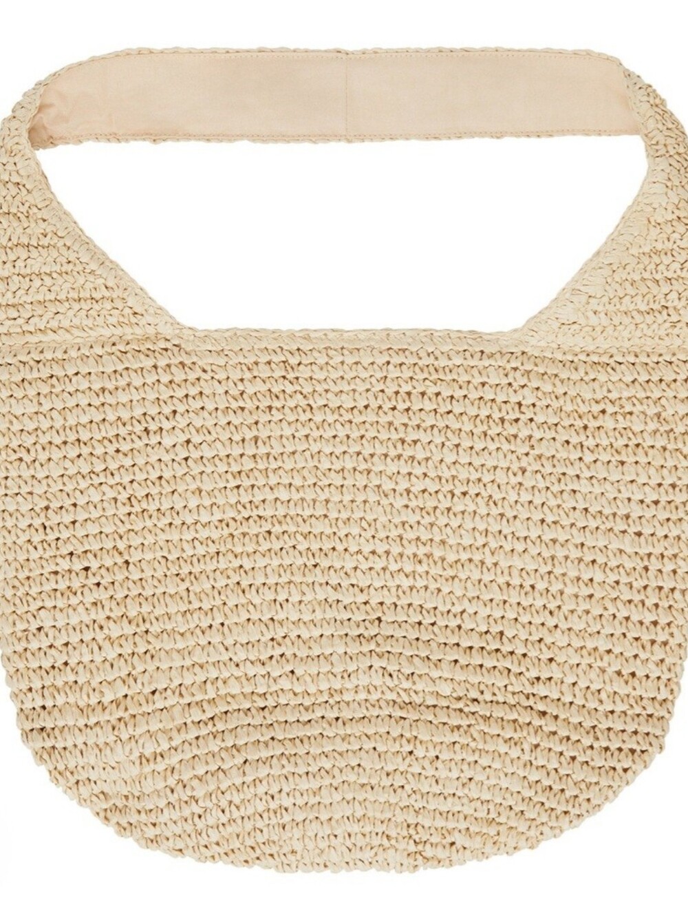 NWT Banana Republic Raffia Tote Bag Tan (Natural) - Picture 3 of 3